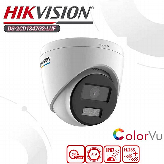 ����� IP ���� HIKVISION 4MP ColorVu DS-2CD1347G2-LUF