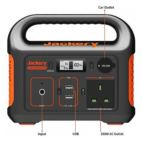 ���� ��� ����� Jackery Explorer 240