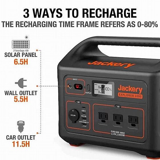 ���� ��� ����� Jackery Explorer 1000