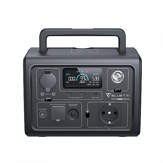 ���� ��� ����� BLUETTI EB3A | 600W 268Wh