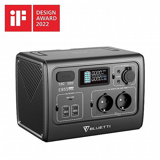 ���� ��� ����� BLUETTI PowerOak EB55 | 700W 537Wh