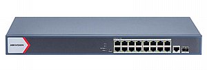 מתג תקשורת מנוהל בענן דגם HIKIVISION 16-PORT POE DS-3E1518P-EI_V2 מתג תקשורת מנוהל בענן דגם HIKIVISION 16-PORT POE DS-3E1518P-EI_V2