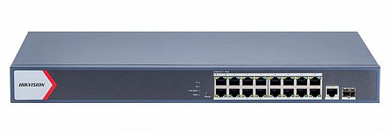 ��� ������ ����� ���� ��� HIKIVISION 16-PORT POE DS-3E1518P-EI_M