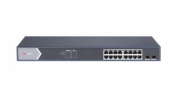 ��� ������ ����� ���� ��� HIKIVISION 16-PORT POE DS-3E1518P-SI