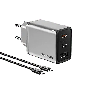 מטען USB-C 65W GAN ECOFLOW מטען USB-C 65W GAN ECOFLOW