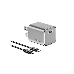 מטען USB-C 20W GAN ECOFLOW מטען USB-C 20W GAN ECOFLOW