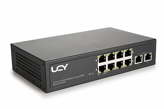 ��� ������  8 ������ UCY 4 PORT POE+ 60W 10/100/1000 GS1008P+