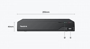 מערכת הקלטה Reolink NVS8 8ch PoE + 2TB מערכת הקלטה Reolink NVS8 8ch PoE + 2TB