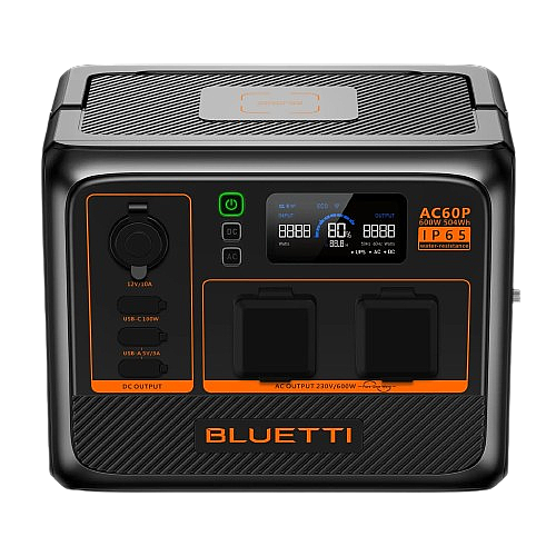 ���� ��� ����� BLUETTI AC60P Portable Power Station | 600W 504Wh