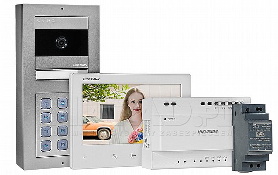 ��� �������� 2 ����� ��� ���� HIKVISION DS-KIS704EY-ACW2 2Wire