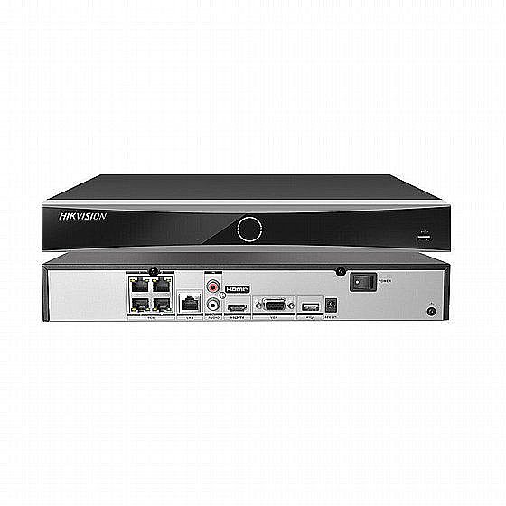 ��� ������ ����� 4 ������ IP ����� ColorVu 4MP ������ �����  HIKVISION NVR 4CH + 4POE